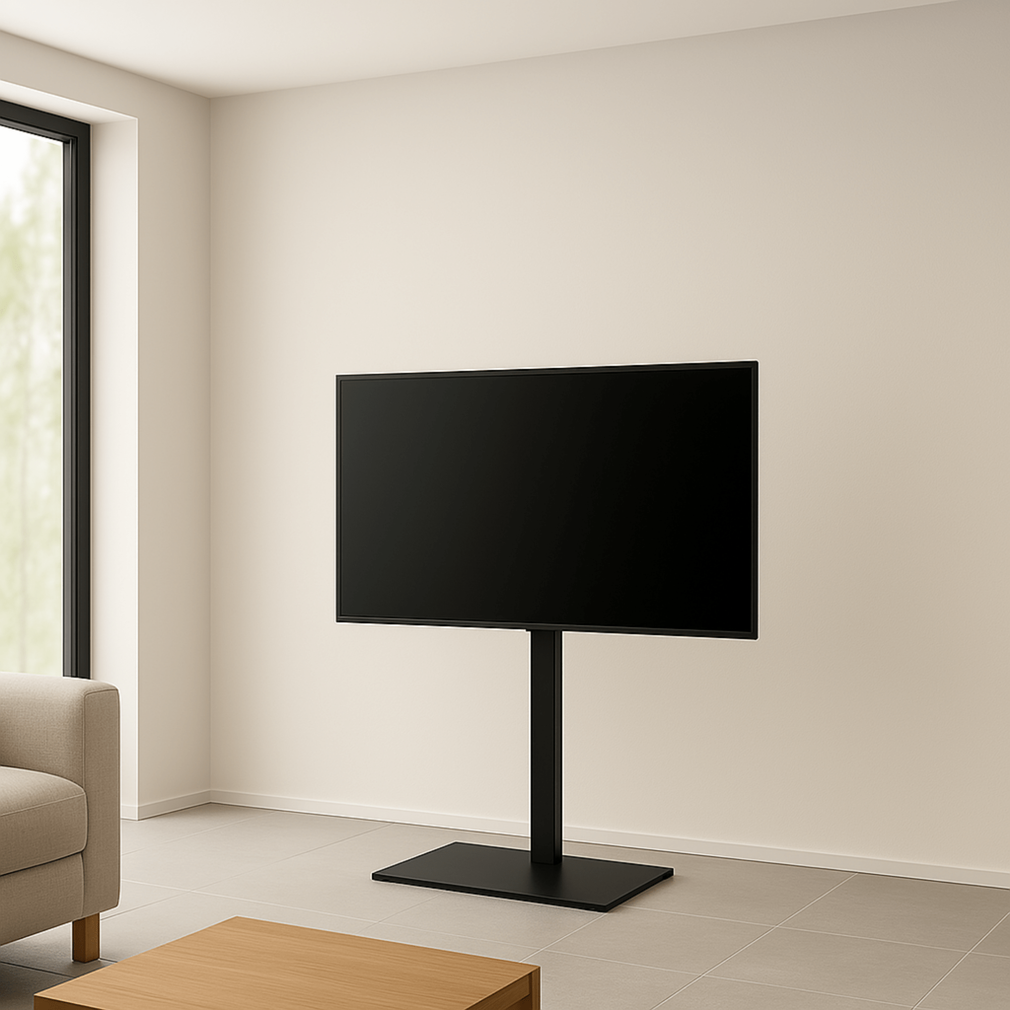 A-PEQ 564 TV-Ständer | bis 60 Zoll, 35 kg, VESA 400×400