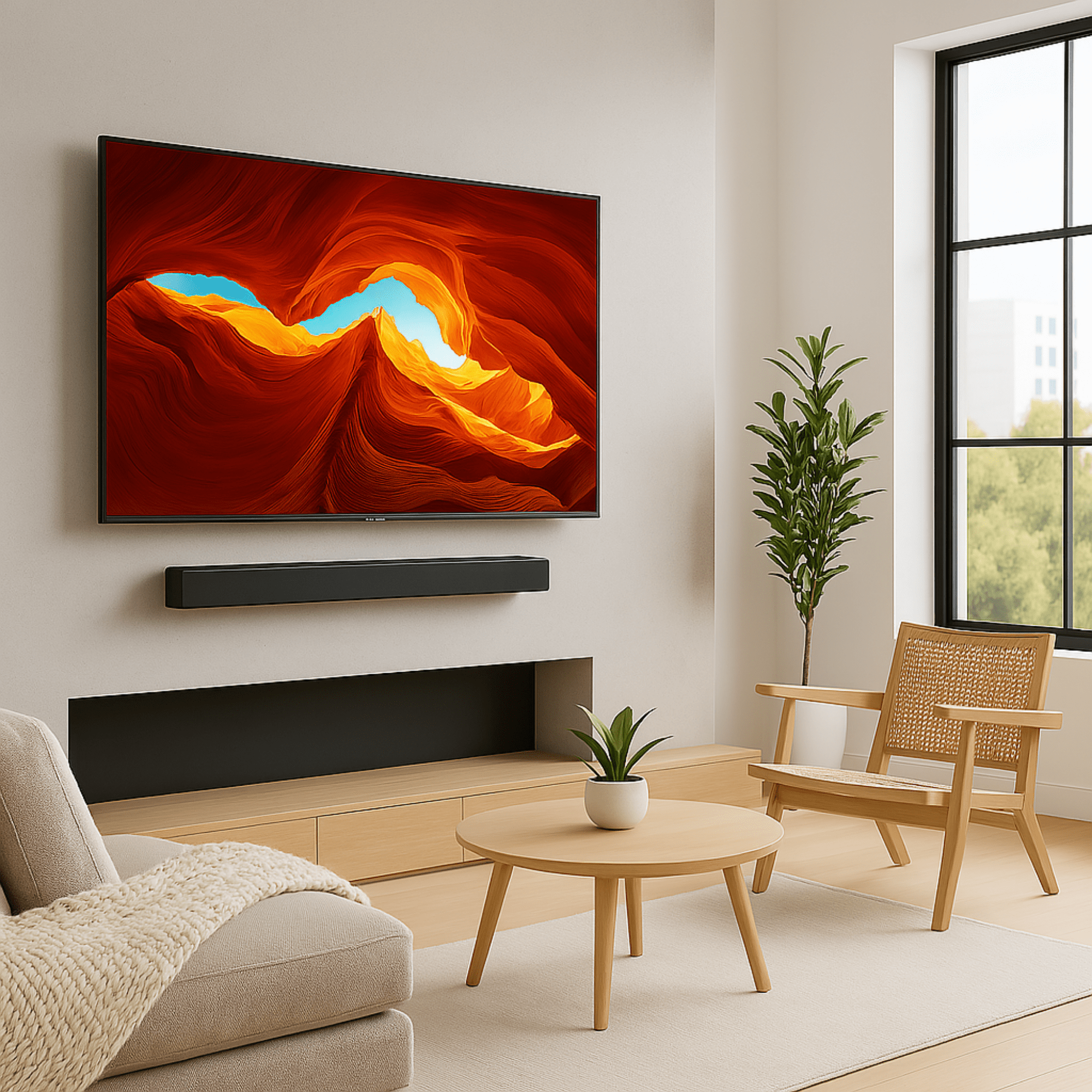 A-PEQ DY620L SlimFit Schwenk-neige Wandhalterung | 32-65 Zoll, 60 kg