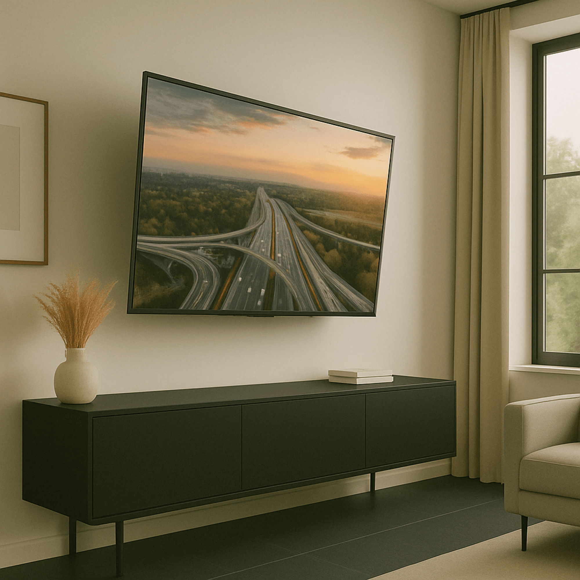 A-PEQ Grande XL Wandhalterung | 85 Zoll, 91 cm Arm, 50 kg