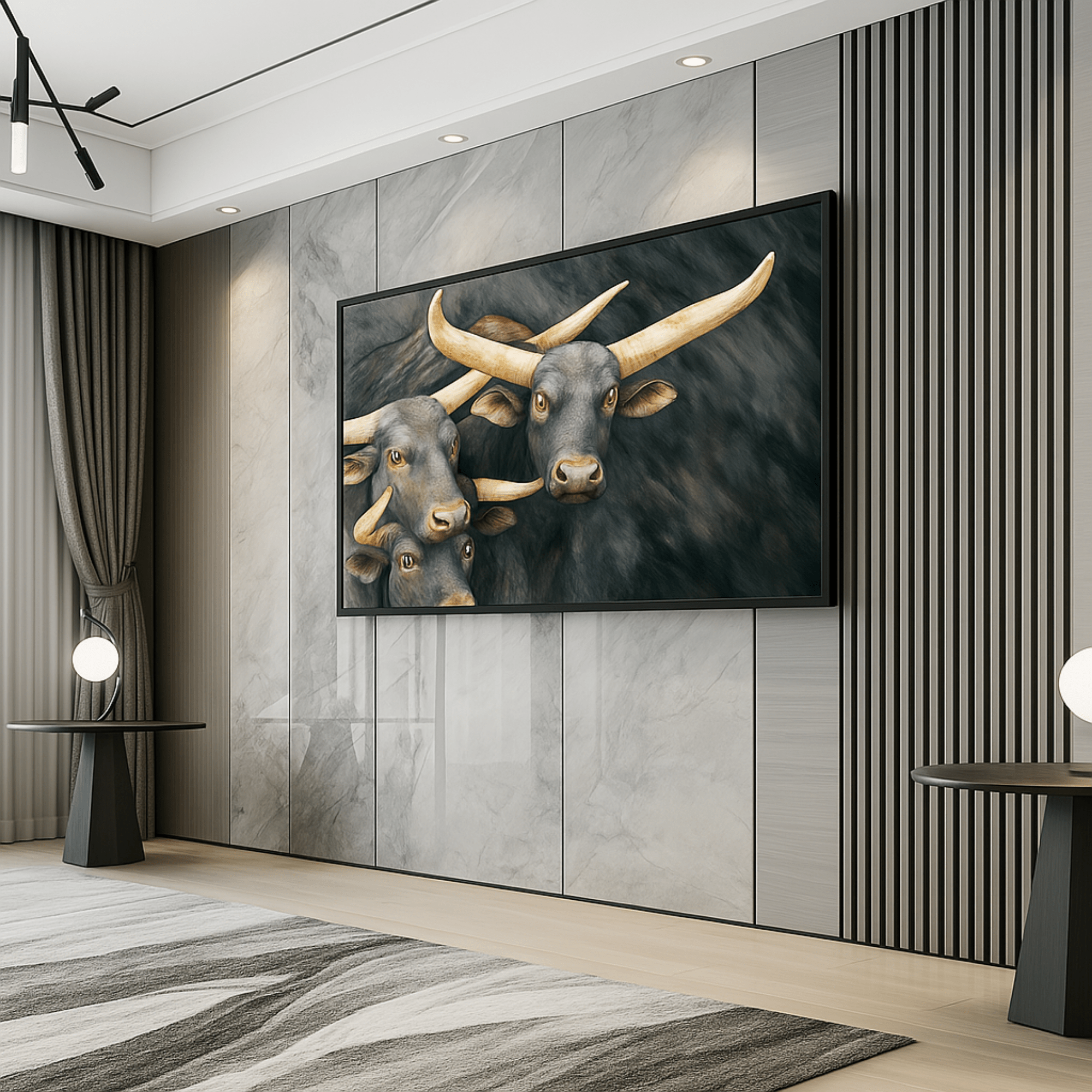 Bratek DG680 SLIMFIT feste Wandhalterung 43-85 Zoll