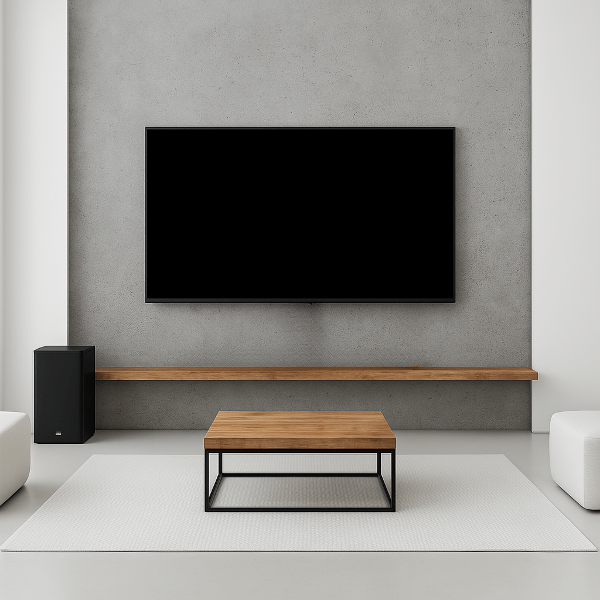 A-PEQ Ultra Flat Wandhalterung | 37-85 Zoll, 75 kg, nur 9,5 mm Abstand