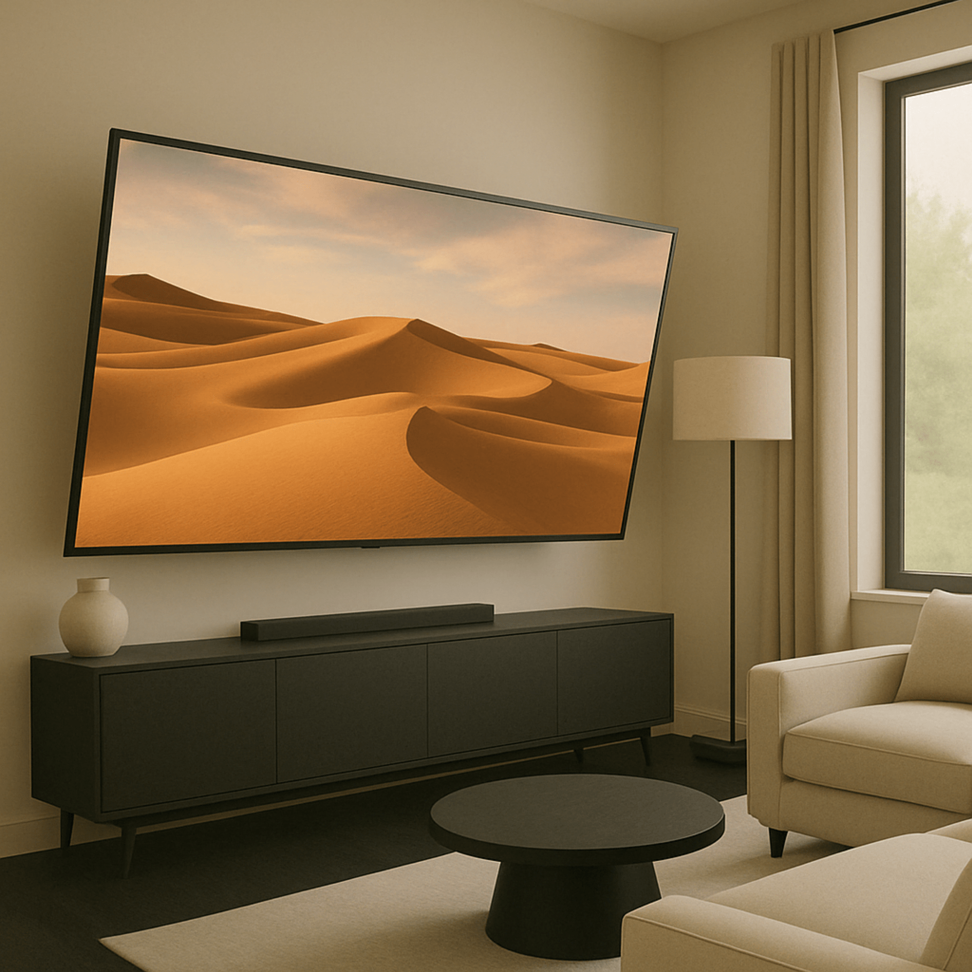 A-PEQ DY834 SlimFit Schwenk-Neige Wandhalterung | 55-90 Zoll