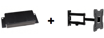 Sony VESA adapter + A - PEQ APM - 42B schwenkbare Wandhalterung max. 43 Zoll TV - Wandhalterungshop