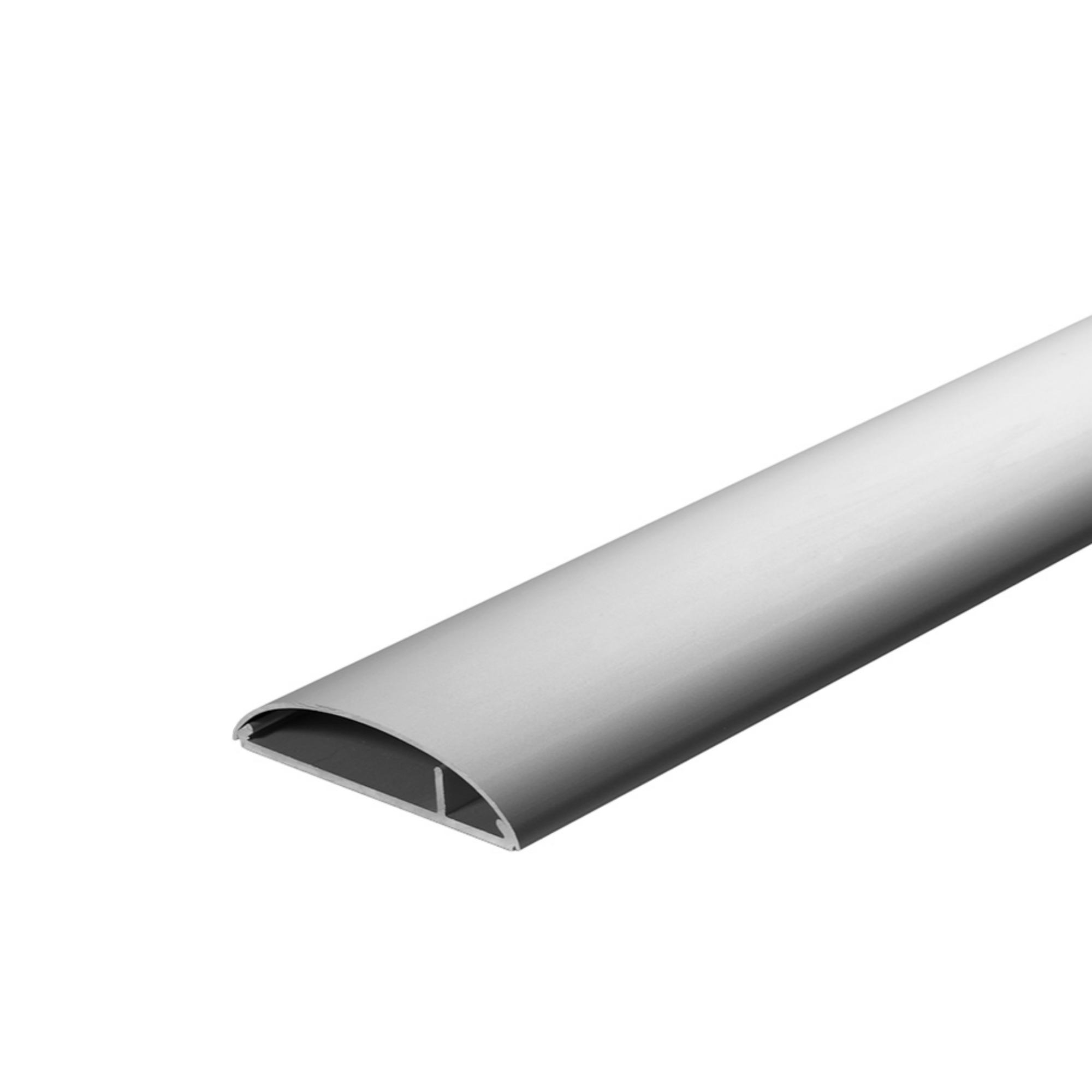 Aluminium Kabelkanal Breite: 75mm x Länge: ± 1000mm silber